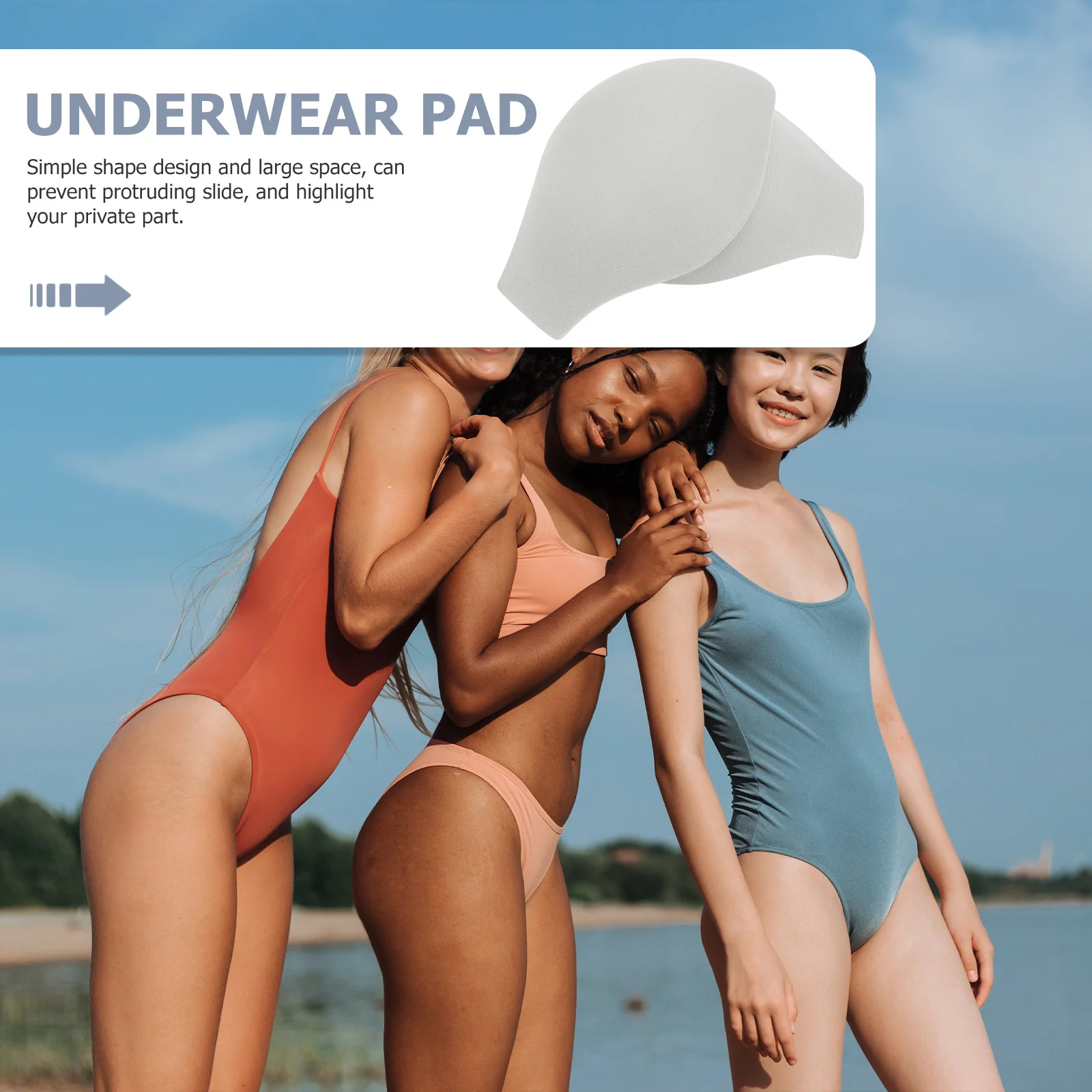 4Pcs Bulge Pads Breathable Underwear Cup Pads Swimming Briefs Bulge Cushion for Swim Trunks Briefs Enlarge Cup
4Pcs Bulge Pads Breathable Underwear Cup Pads Swimming Briefs Bulge Cushion for Swim Trunks Briefs Enlarge Cup