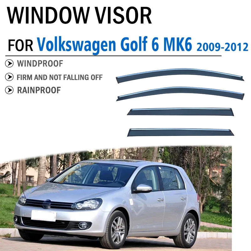2009-2012 FOR Volkswagen VW Golf 6 MK6 Car Window Awning Trim Shelters Vent Shade Sun Rain Guard Deflector Guard Car Accessories
2009-2012 FOR Volkswagen VW Golf 6 MK6 Car Window Awning Trim Shelters Vent Shade Sun Rain Guard Deflector Guard Car Accessories
