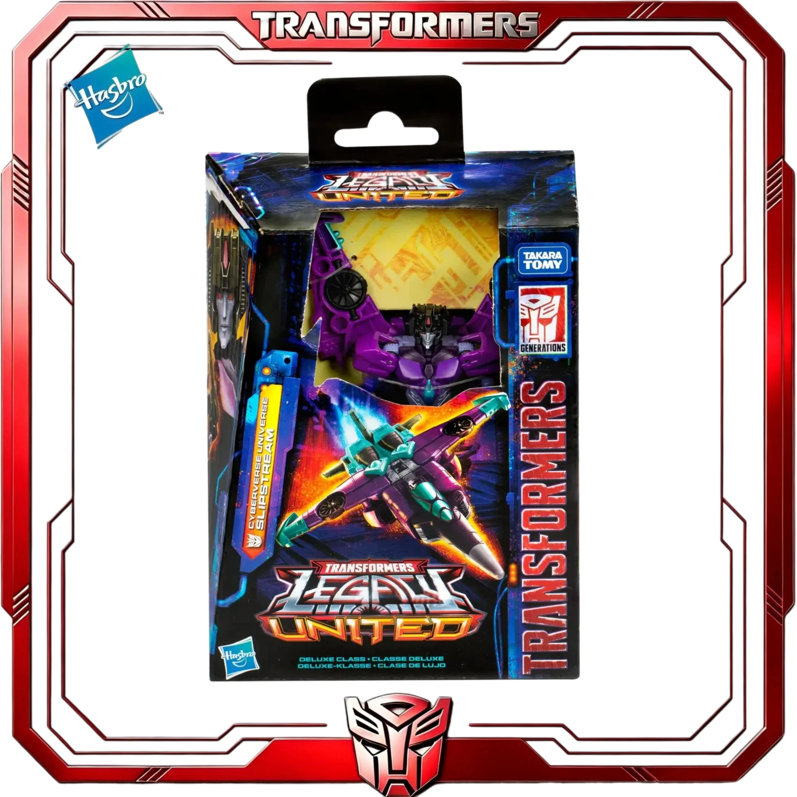 In Stock Transformers Legacy United Deluxe Slipstream Hasbro Cyberverse Universe Jet Collectible Action Figure Toy Gift For Fans
In Stock Transformers Legacy United Deluxe Slipstream Hasbro Cyberverse Universe Jet Collectible Action Figure Toy Gift For Fans