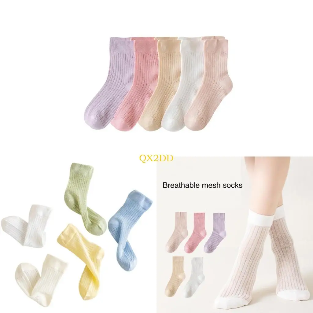 QX2D 5 Pair Soft & Comfortable Girls Socks Boy Socks In Tube Socks Fashionable
QX2D 5 Pair Soft & Comfortable Girls Socks Boy Socks In Tube Socks Fashionable