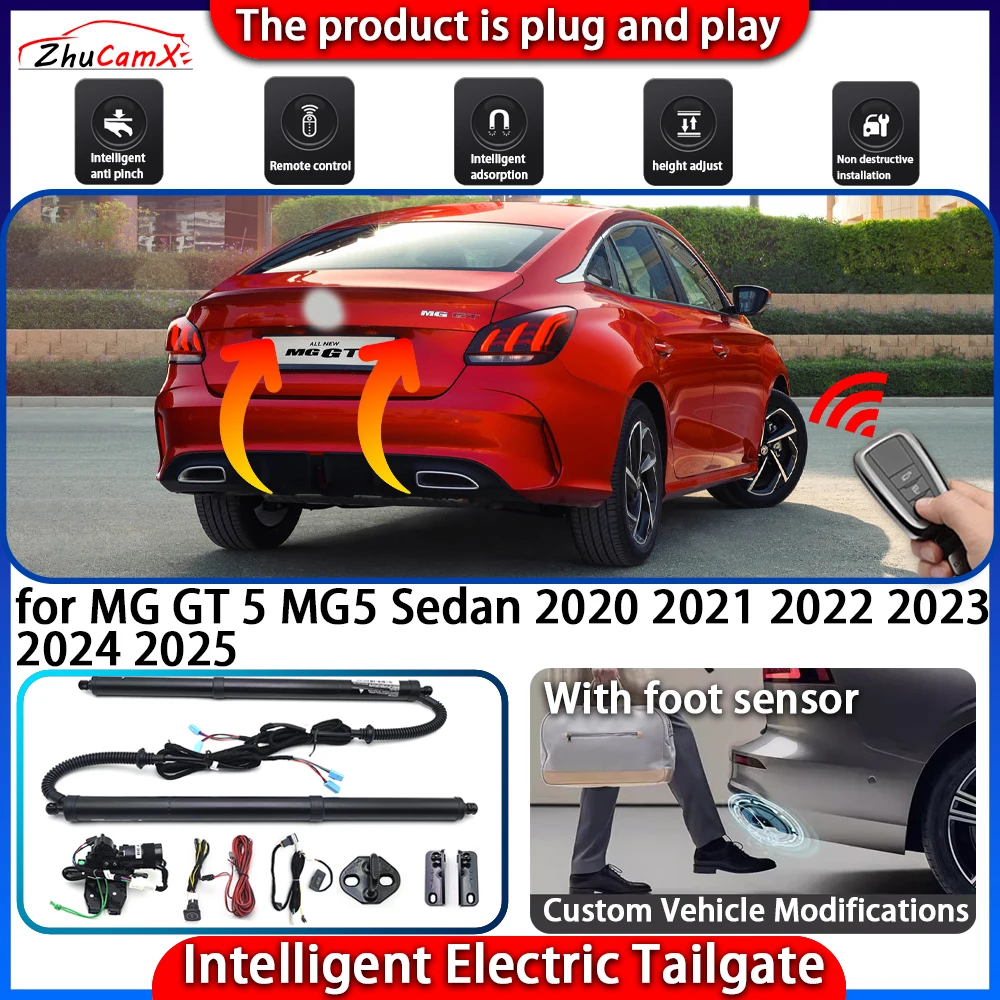 Smart Powered Tailgate System for MG GT 5 MG5 Sedan 2020 2021 2022 2023 2024 2025 Automatic Intelligent Trunk Lift Control Kit
Smart Powered Tailgate System for MG GT 5 MG5 Sedan 2020 2021 2022 2023 2024 2025 Automatic Intelligent Trunk Lift Control Kit