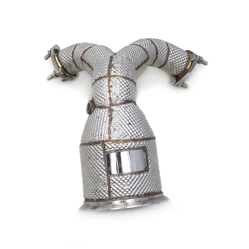 OBM Catted Downpipe For Audi S4/S5 B9 3.0T 2019-2023 Engine Stainless Steel High Flow Down Pipe Cat Exhaust System
OBM Catted Downpipe For Audi S4/S5 B9 3.0T 2019-2023 Engine Stainless Steel High Flow Down Pipe Cat Exhaust System