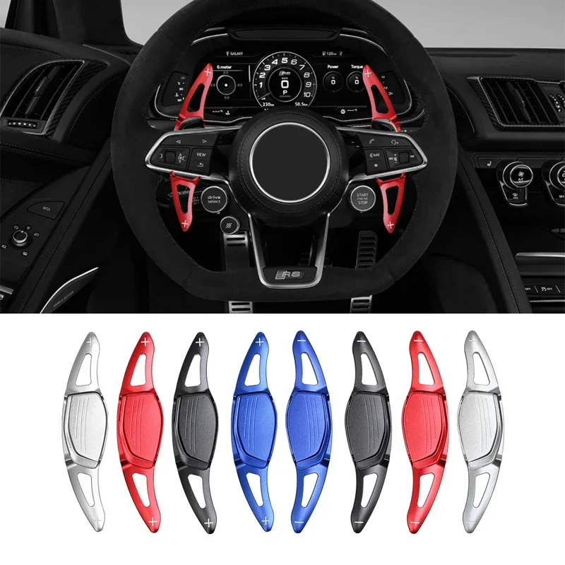 For Audi RS3 RS4 RS5 2017 2018 R8 TT RS 2016 2017 2018 Car accessories Aluminum Steering Wheel Paddle Extension Shifter styling
For Audi RS3 RS4 RS5 2017 2018 R8 TT RS 2016 2017 2018 Car accessories Aluminum Steering Wheel Paddle Extension Shifter styling
