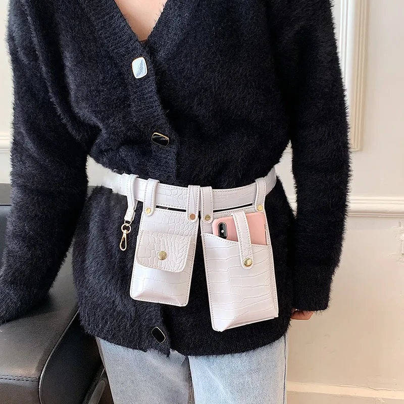 Designer Women Waist Bag Fashion Belt bag Phone Pack Trend Crocodile pattern Leather Crossbody Chest Bags Street Lady Fanny Pack
Designer Women Waist Bag Fashion Belt bag Phone Pack Trend Crocodile pattern Leather Crossbody Chest Bags Street Lady Fanny Pack
