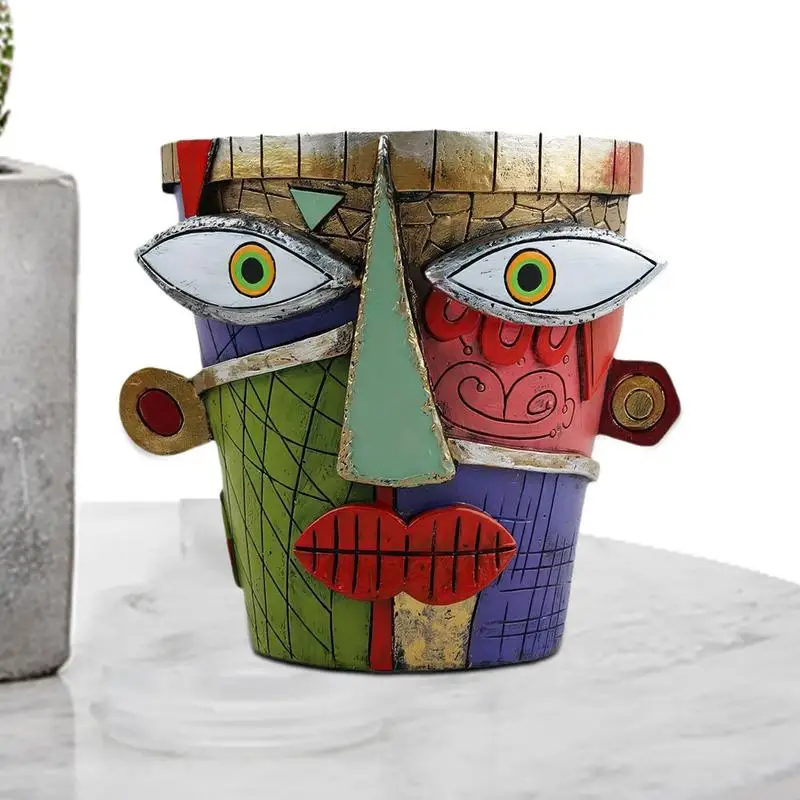 Abstract Face Planter Funny Flower Pot for Balcony Unique Art Abstract Resin Face Flower Pot Indoor Outdoor Patio Home Art
Abstract Face Planter Funny Flower Pot for Balcony Unique Art Abstract Resin Face Flower Pot Indoor Outdoor Patio Home Art