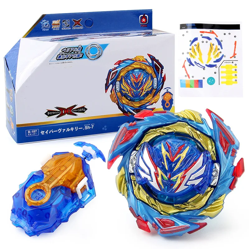 With Launcher Burst B187 Savior Valkyrie.Sh-7 B-187 Spinning Top Kid Boys Toys
With Launcher Burst B187 Savior Valkyrie.Sh-7 B-187 Spinning Top Kid Boys Toys