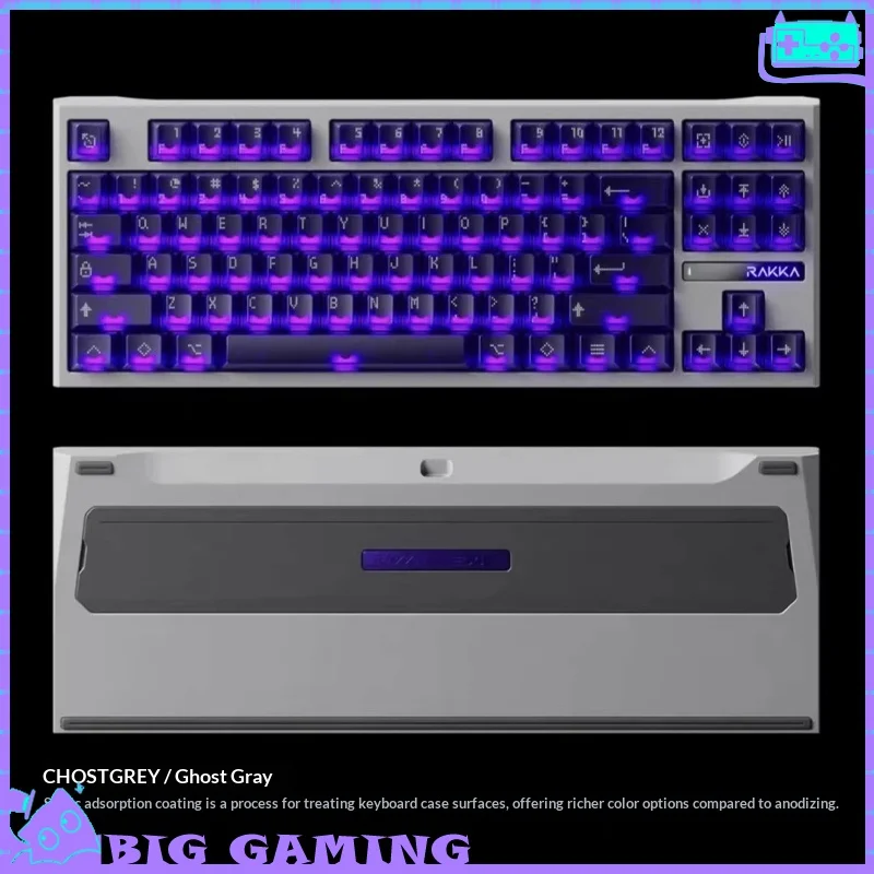 RAKKA EDGE80 Magnetic Switch Keyboard RGB 8000Hz All Aluminum Case Custom Matte Translucent Keycap PC Esports CSGO Valorant
RAKKA EDGE80 Magnetic Switch Keyboard RGB 8000Hz All Aluminum Case Custom Matte Translucent Keycap PC Esports CSGO Valorant