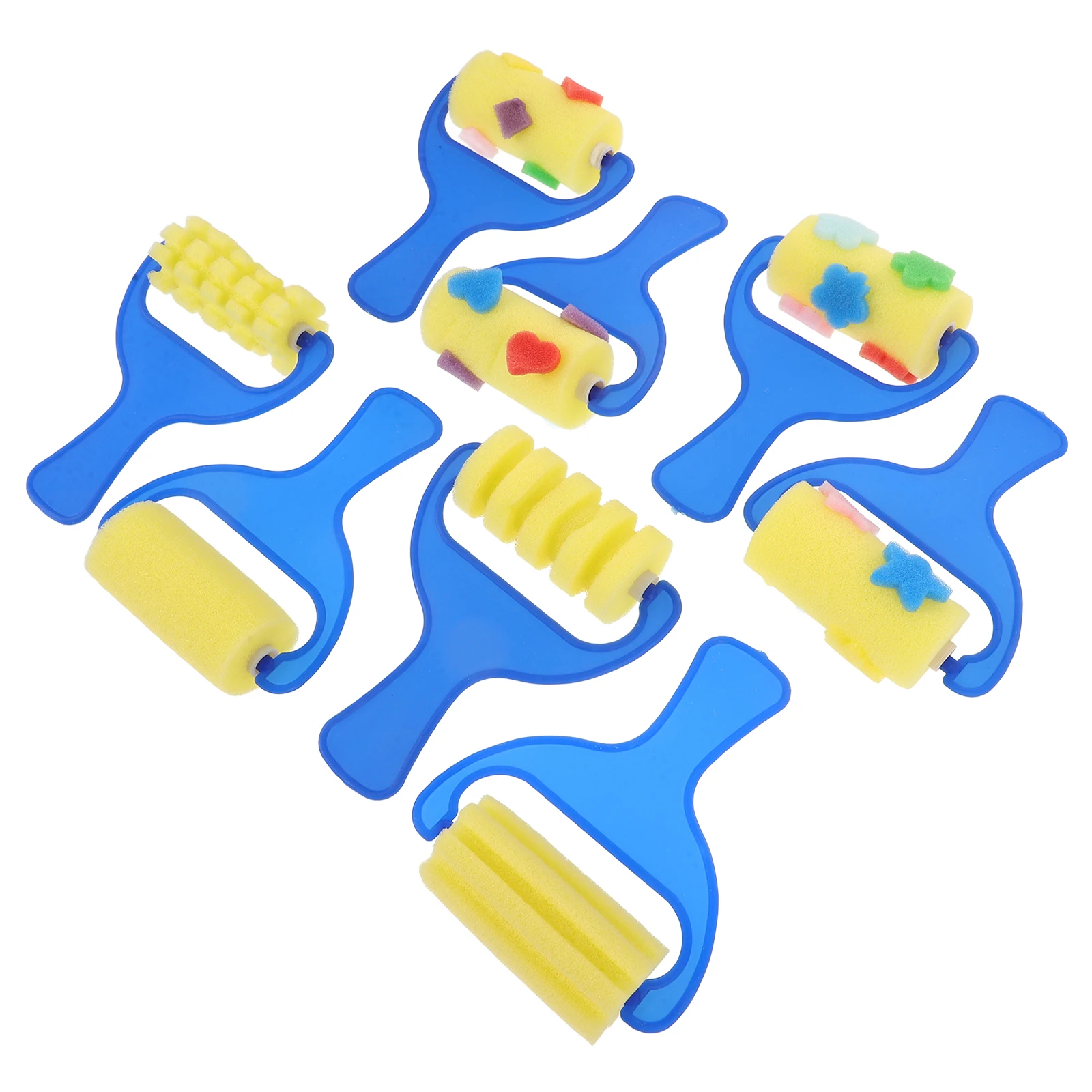 2 Sets Sponge Painting Brush Kids Graffiti Roller Toys Drawing Tools Supplies Foam Portable Long Use
2 Sets Sponge Painting Brush Kids Graffiti Roller Toys Drawing Tools Supplies Foam Portable Long Use