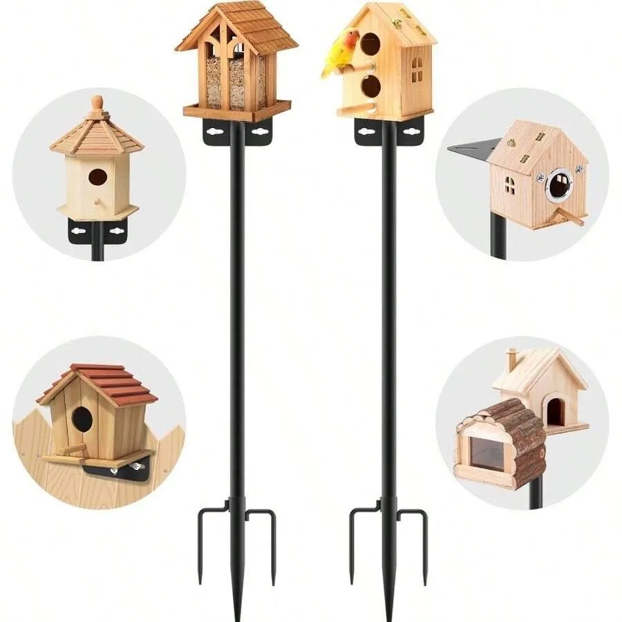 【New Arrival】Multi-Use Wooden Bird Feeder & Nest Box, Detachable House with Stake Mount for Yard
【New Arrival】Multi-Use Wooden Bird Feeder & Nest Box, Detachable House with Stake Mount for Yard