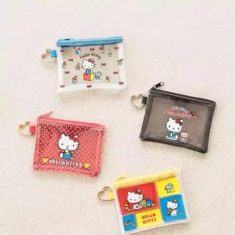 KT Cat Lipstick Bag Cartoon Cute Character PVC Multi Functional Mini Transparent Handheld Storage Small Bag Student Prize Gift
KT Cat Lipstick Bag Cartoon Cute Character PVC Multi Functional Mini Transparent Handheld Storage Small Bag Student Prize Gift