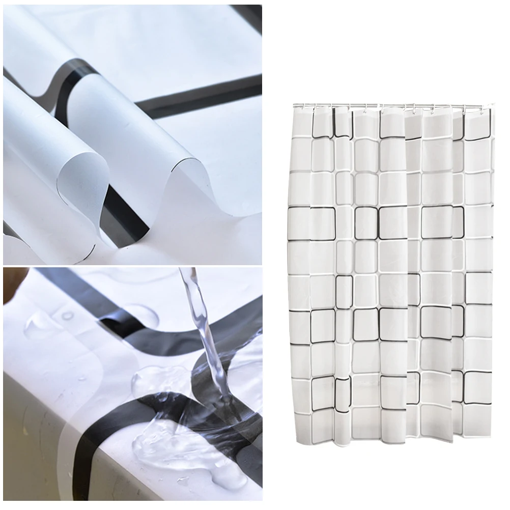 180 X240CM Shower Curtain Waterproof Curtains Checkered Cartoon Bathroom Printing
180 X240CM Shower Curtain Waterproof Curtains Checkered Cartoon Bathroom Printing