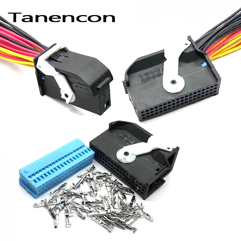 1 Set 54 Pin 4E0972144 Automotive Connector With Terminal ECU For Volkswagen Audi BMW Bluetooth Plug A6 A4 A8 C6 8k
1 Set 54 Pin 4E0972144 Automotive Connector With Terminal ECU For Volkswagen Audi BMW Bluetooth Plug A6 A4 A8 C6 8k