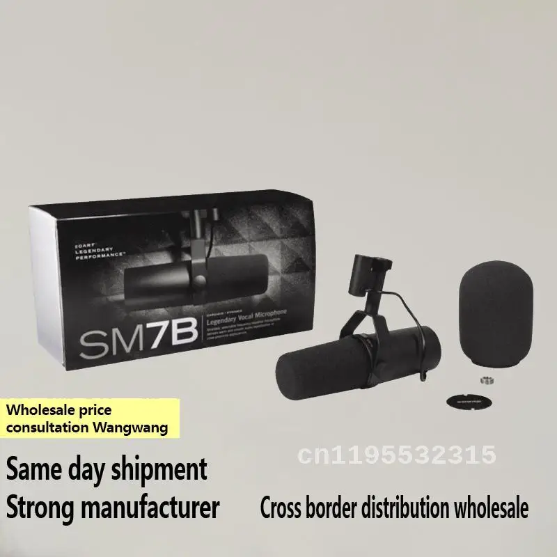 Проводной динамический микрофон Sm7b для записи, хостинга, пения, дубляжа, прямой трансляции Tiktok и профессионального вещания.
Проводной динамический микрофон Sm7b для записи, хостинга, пения, дубляжа, прямой трансляции Tiktok и профессионального вещания.