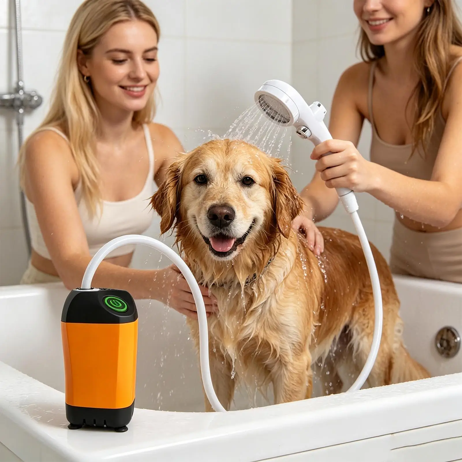 Camp Shower Waterproof Easy Rechargeable Gadget Camping Shower Pump For Travel Outside Camp Beach Tent Bathroom Indoor Home
Camp Shower Waterproof Easy Rechargeable Gadget Camping Shower Pump For Travel Outside Camp Beach Tent Bathroom Indoor Home