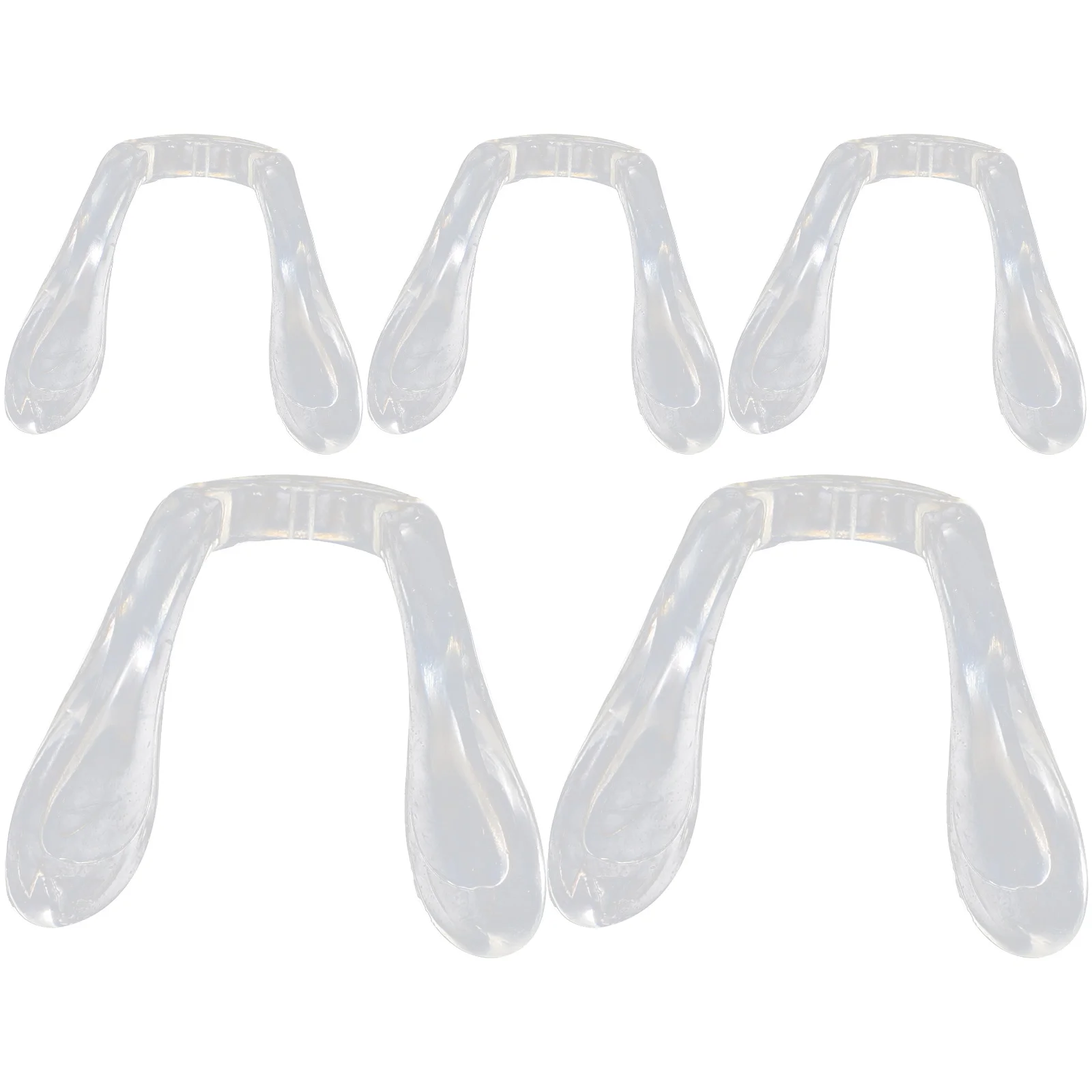 5pcs Children Saddle Nose Pads Silicone Eyeglass Nose Guards Replacement For Glasses Frames Sunglasses Anti Slip Reusable
5pcs Children Saddle Nose Pads Silicone Eyeglass Nose Guards Replacement For Glasses Frames Sunglasses Anti Slip Reusable