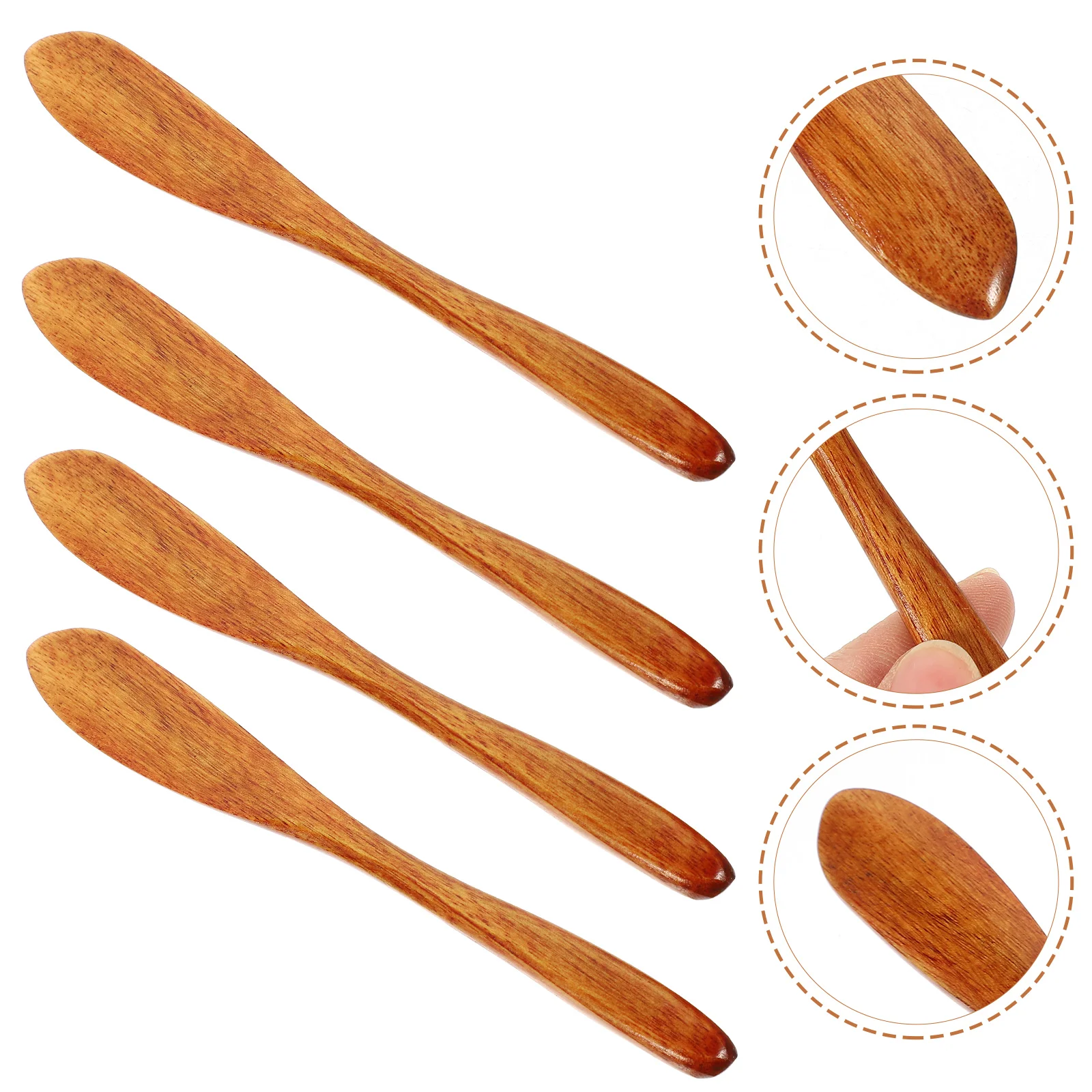 4 Pcs Cheese Spreader Phoebe Jam Knife Kitchen Utensils Wood Bread Child Spatula
4 Pcs Cheese Spreader Phoebe Jam Knife Kitchen Utensils Wood Bread Child Spatula