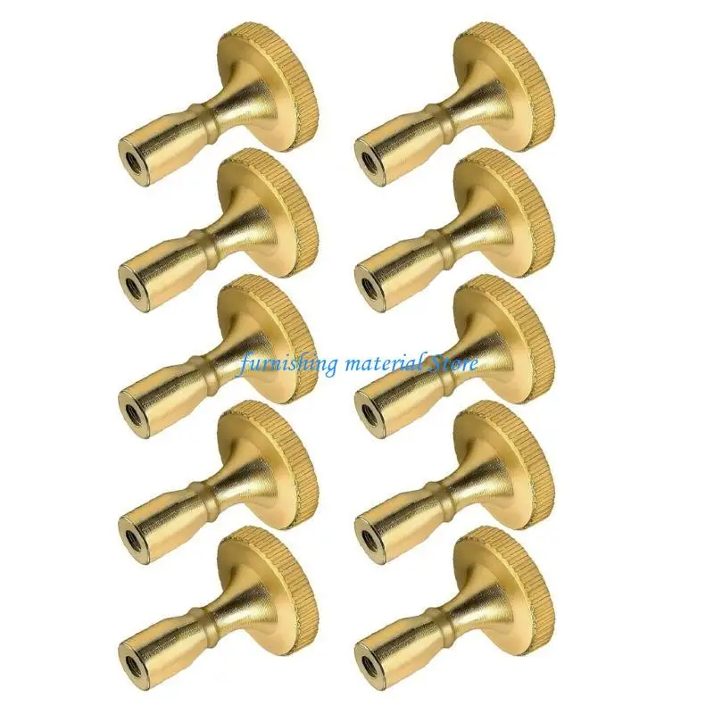 Y5GD 10Pcs Easy Lamp Switches Knob Copper Light Switches Knob Replacement Standard Size Twist Switches Knobs for Common Lamp
Y5GD 10Pcs Easy Lamp Switches Knob Copper Light Switches Knob Replacement Standard Size Twist Switches Knobs for Common Lamp