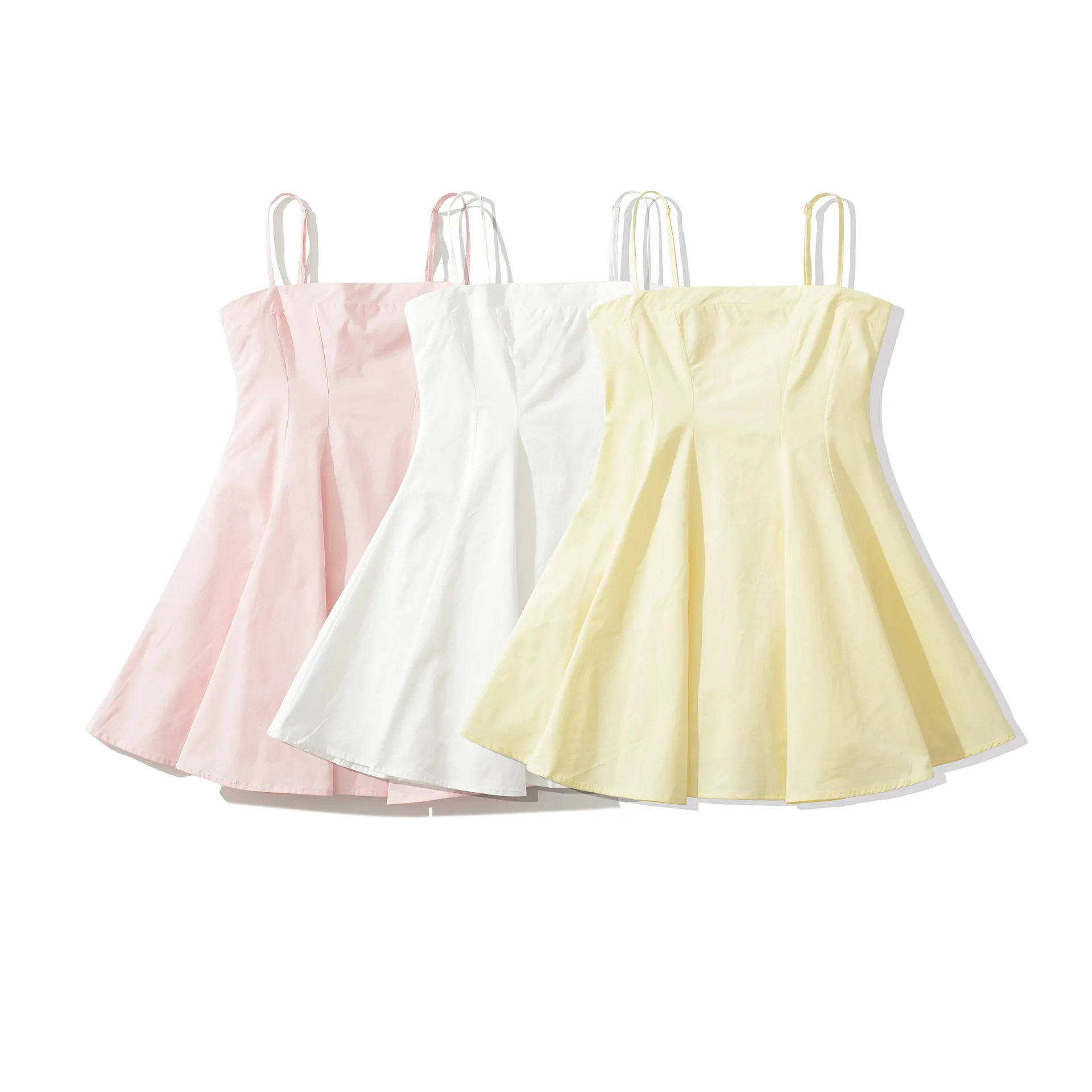 Dave&Di Cotton Square Neck Camisole Dress With French Style Design Waist Cinching First Love Pure Waist Cinching Skirt For Women
Dave&Di Cotton Square Neck Camisole Dress With French Style Design Waist Cinching First Love Pure Waist Cinching Skirt For Women