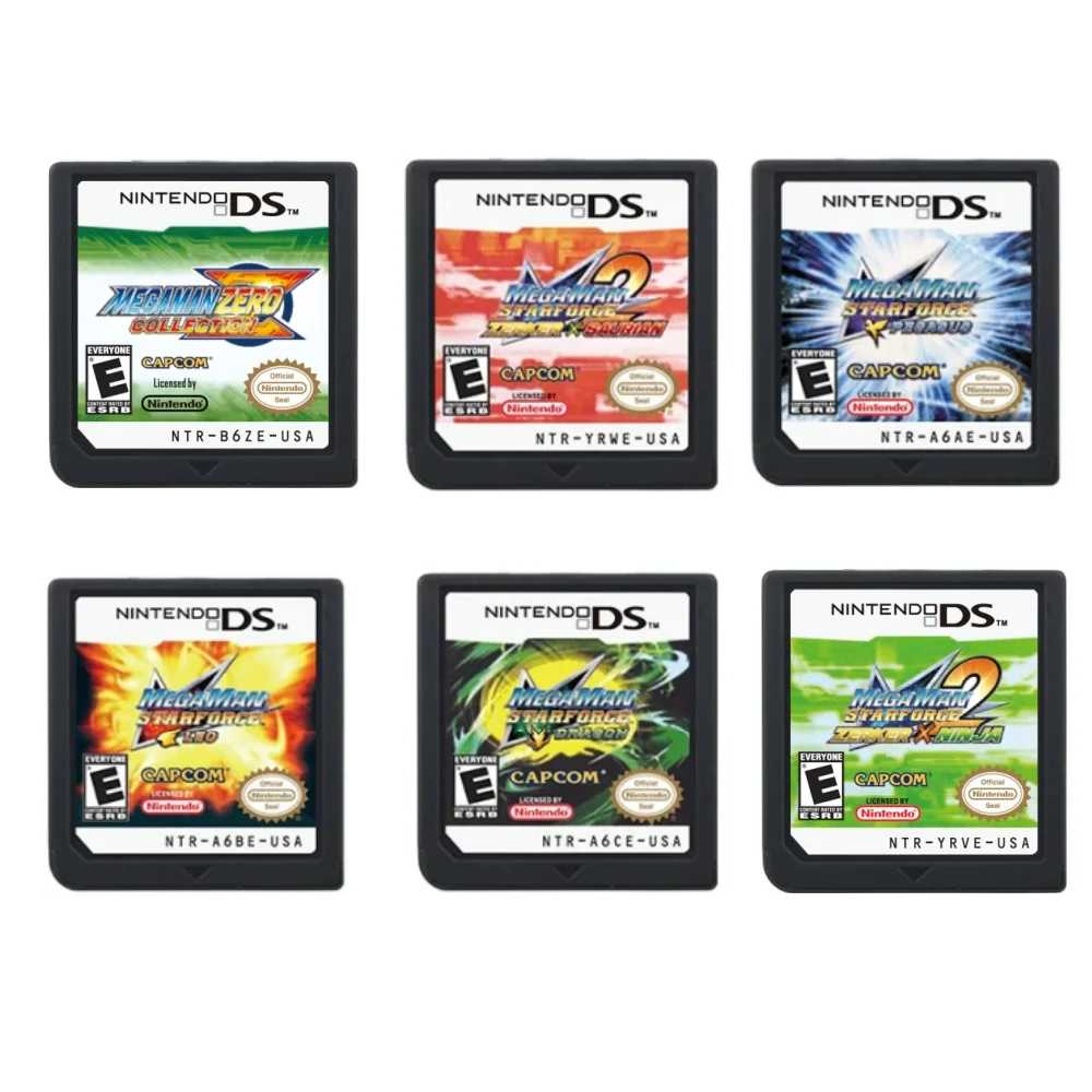 NDS Game Cards Are Suitable for English Japanese French German Spanish Lithuania Relive DS Brilliant Mega Man Star Game Toys
NDS Game Cards Are Suitable for English Japanese French German Spanish Lithuania Relive DS Brilliant Mega Man Star Game Toys