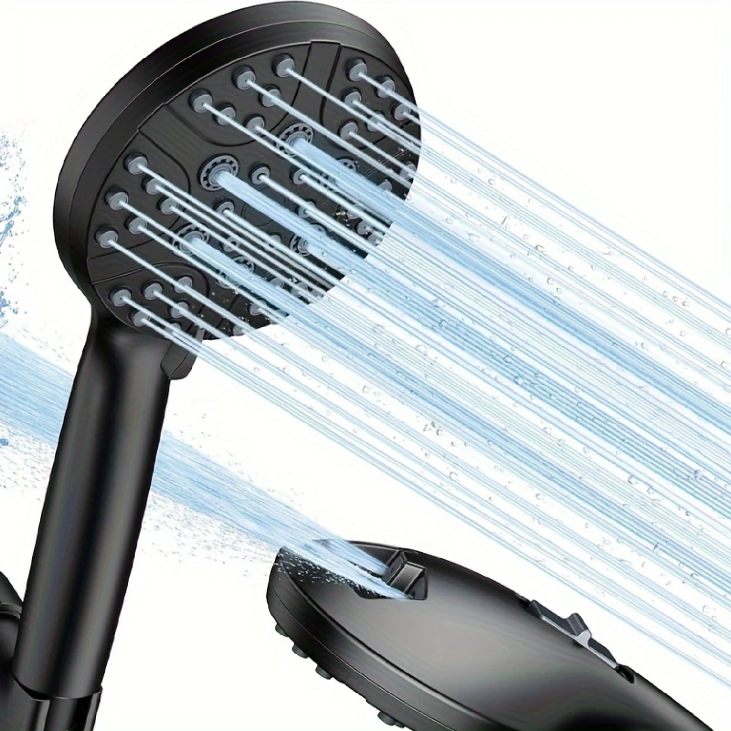 1pc Pressurized Handheld Shower Head, 8 Modes Adjustable Water Output Shower Head, Bathroom Shower Nozzle, Shower Sprinkler, Bat
1pc Pressurized Handheld Shower Head, 8 Modes Adjustable Water Output Shower Head, Bathroom Shower Nozzle, Shower Sprinkler, Bat