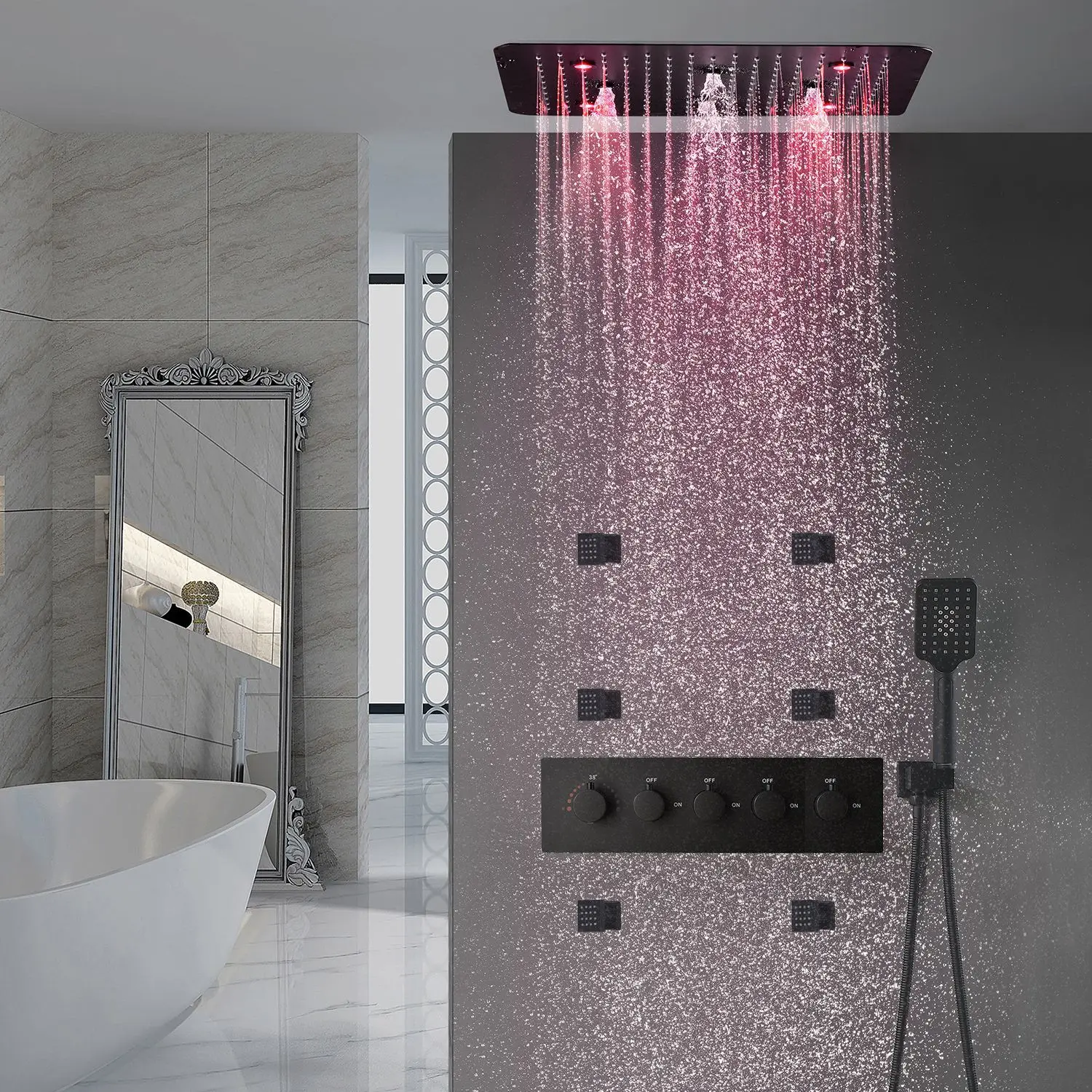 Многофункциональный душ с постоянной температурой и выходом воды
Многофункциональный душ с постоянной температурой и выходом воды