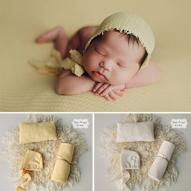Soft waffle Newborn Photography Props Wraps Cloth Photo Hat For Baby Boy Girl Posing Pillow Prop Shoot Accessories 3 Pc/Set
Soft waffle Newborn Photography Props Wraps Cloth Photo Hat For Baby Boy Girl Posing Pillow Prop Shoot Accessories 3 Pc/Set