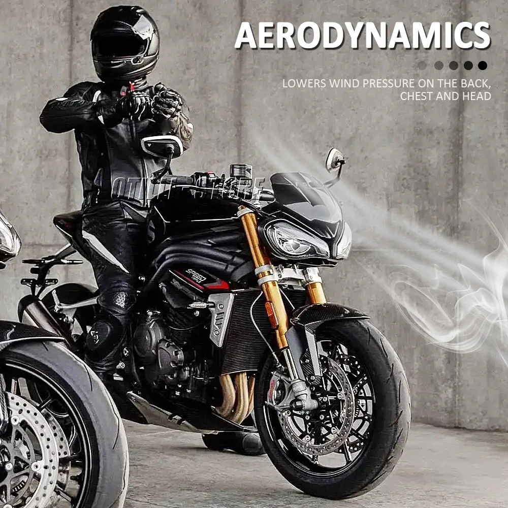 Windshield Fairing For Speed Triple 1200 RS RR 1200RS 1200RR Motorcycle Front Wind Deflector Screen Windscreen Accessories
Windshield Fairing For Speed Triple 1200 RS RR 1200RS 1200RR Motorcycle Front Wind Deflector Screen Windscreen Accessories