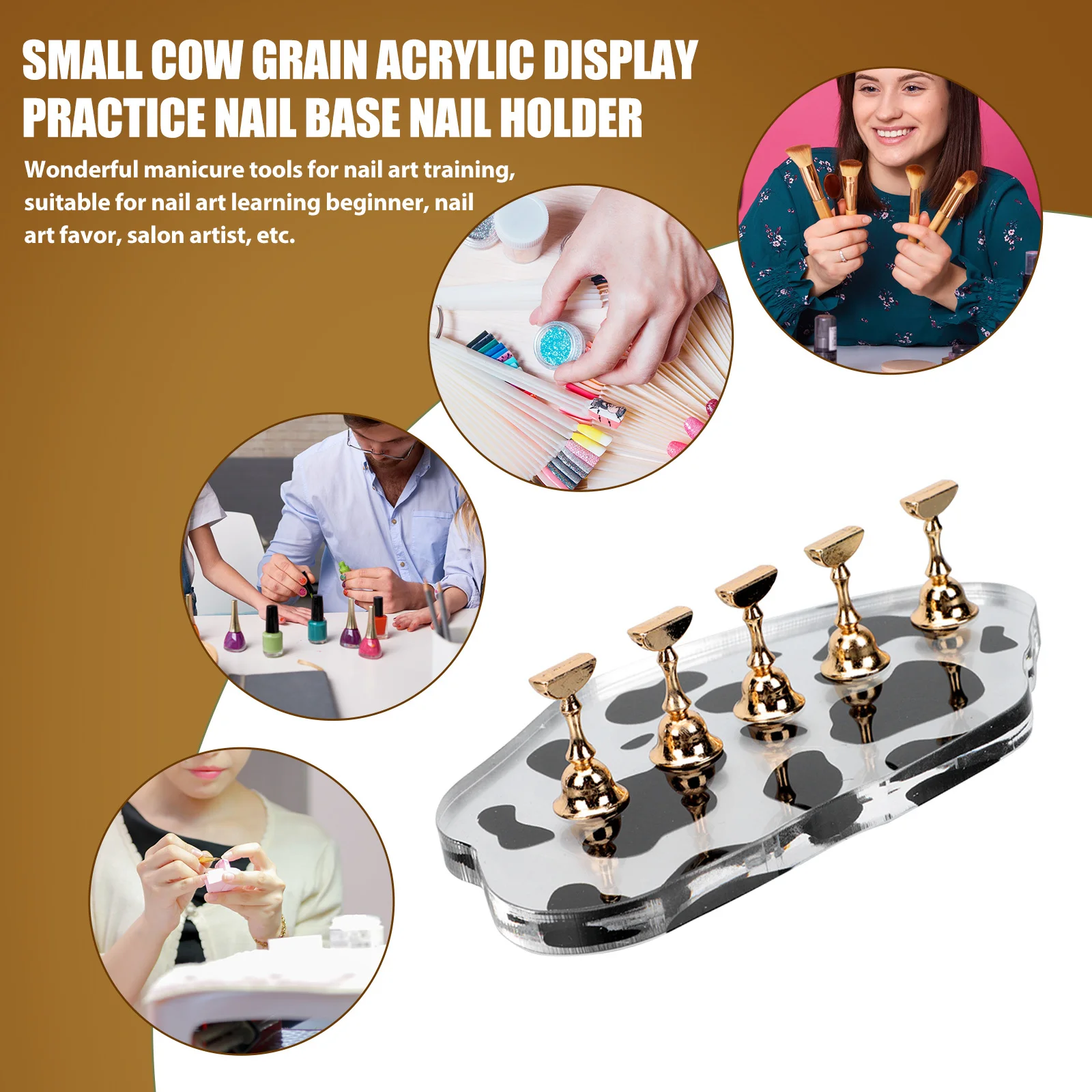 Nail Art Practice Stand Acrylic Display Base Manicure Practice Rack Holder Nail Tips for Salon
Nail Art Practice Stand Acrylic Display Base Manicure Practice Rack Holder Nail Tips for Salon