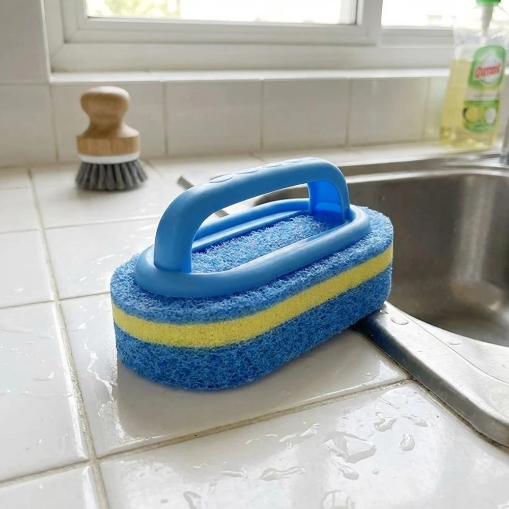 Ergonomic Handheld Shower Sponge Washer Dual Color Multifunctional Manual Cleaning Brush Bathroom Accessories For Bathtub Tile S
Ergonomic Handheld Shower Sponge Washer Dual Color Multifunctional Manual Cleaning Brush Bathroom Accessories For Bathtub Tile S