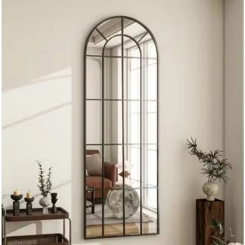 Wall Mirror, Floor Standing Mirrors, Farmhouse Long Full Body Mirrors Wall Mounted for Living Room, Bedroom, Entryway, Fireplace 
Wall Mirror, Floor Standing Mirrors, Farmhouse Long Full Body Mirrors Wall Mounted for Living Room, Bedroom, Entryway, Fireplace