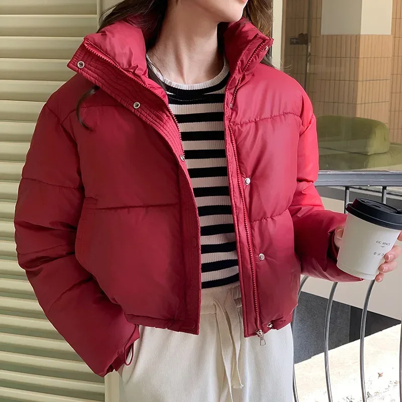 Fashionable Student Warm Lightweight 2024 Winter New Stand Up Collar Short Down Cotton Jacket Women's Trend Parkas RE-8899
Fashionable Student Warm Lightweight 2024 Winter New Stand Up Collar Short Down Cotton Jacket Women's Trend Parkas RE-8899