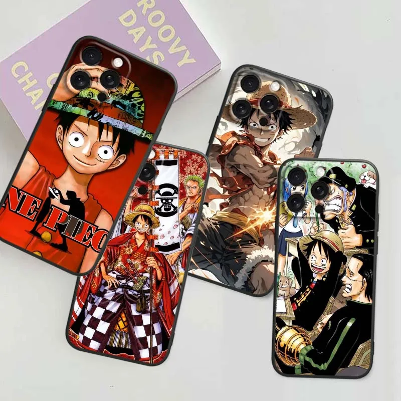 One Piece Cartoon Luffy For Apple iPhone 17 16 16E 15 14 13 12 11 Pro Max Plus Black Soft Silicone Phone Case
One Piece Cartoon Luffy For Apple iPhone 17 16 16E 15 14 13 12 11 Pro Max Plus Black Soft Silicone Phone Case