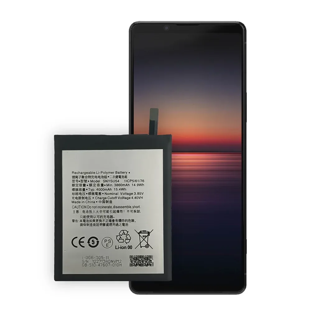 New High Quality Replacement Battery For SONY XPERIA Pro Xperia1ii Phone Battery SNYSU54 Lithium Battery
New High Quality Replacement Battery For SONY XPERIA Pro Xperia1ii Phone Battery SNYSU54 Lithium Battery