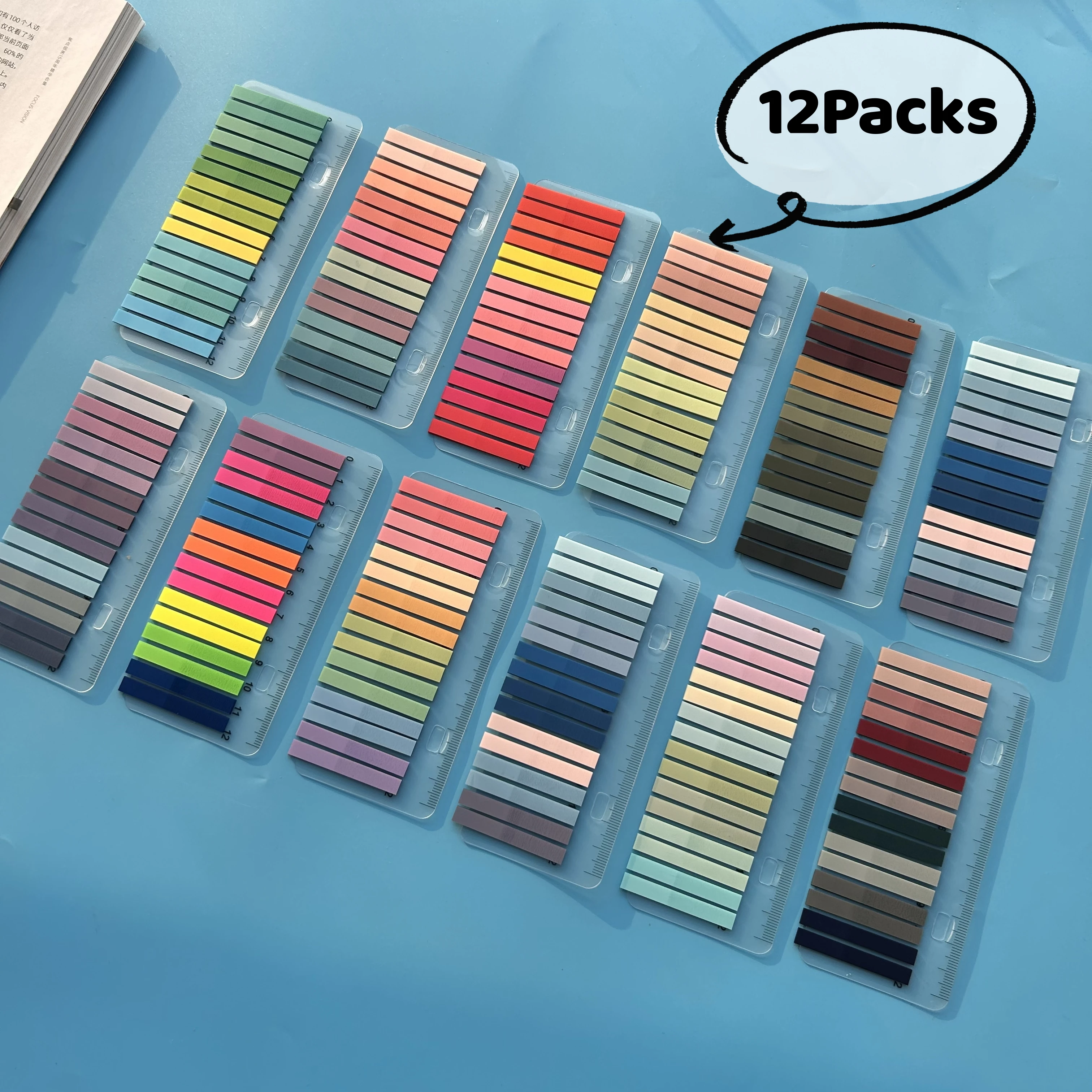 12 упаковок красочных прозрачных липких заметок, самоклеящихся прозрачных блокнотов и указательных вкладок для аннотаций книг для офисных школьных принадлежностей
12 упаковок красочных прозрачных липких заметок, самоклеящихся прозрачных блокнотов и указательных вкладок для аннотаций книг для офисных школьных принадлежностей