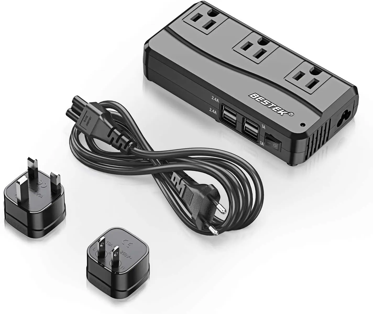 Universal Travel Pter 220V To 110V Voltage Converter With 6A 4-Port Usb Charging And Uk/Au/Us/Eu Worldwide Plug Pter
Universal Travel Pter 220V To 110V Voltage Converter With 6A 4-Port Usb Charging And Uk/Au/Us/Eu Worldwide Plug Pter