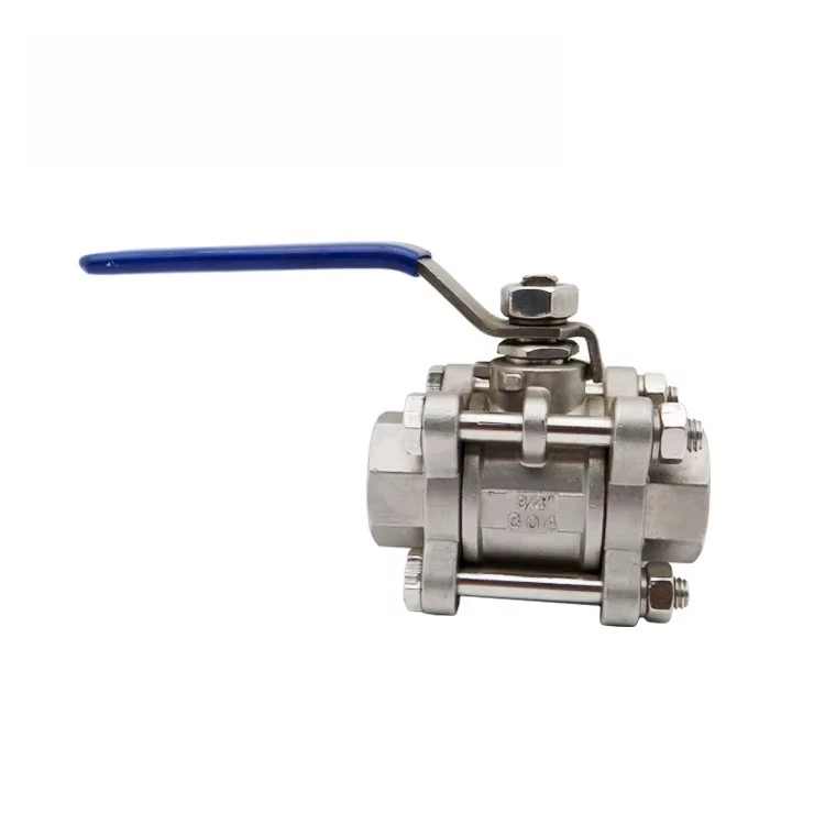 Factory Supply High Quality Stainless Steel Three-piece Ball Valve (Without Locking Device) Fast Delivery
Factory Supply High Quality Stainless Steel Three-piece Ball Valve (Without Locking Device) Fast Delivery