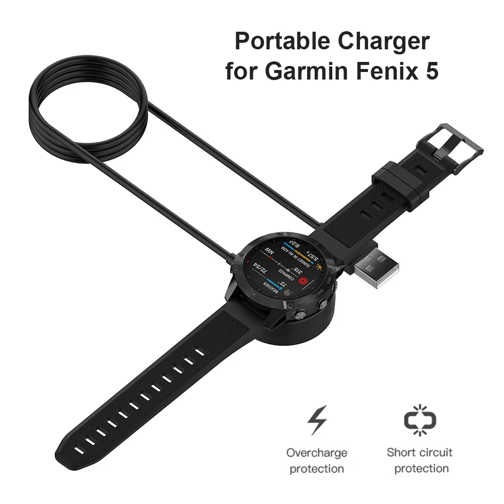 USB-зарядное устройство, док-станция, адаптер зарядного кабеля для Garmin Fenix 5/Forerunner 55
USB-зарядное устройство, док-станция, адаптер зарядного кабеля для Garmin Fenix 5/Forerunner 55