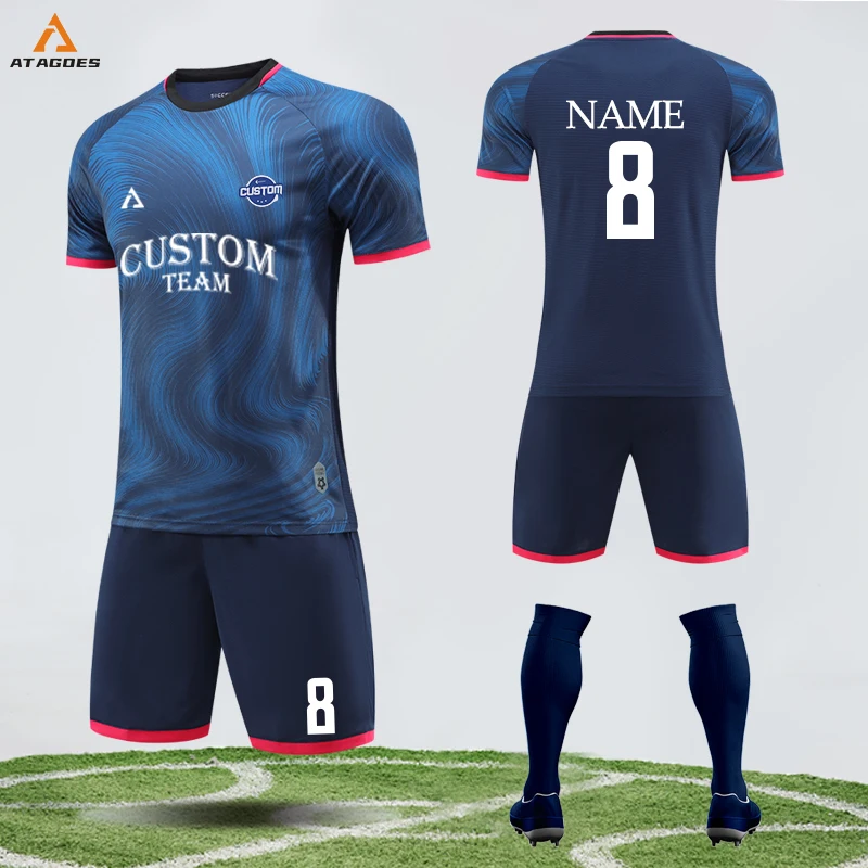 Hot Sale Soccer Jersey For Teams Wholesale Player Version Soccer Jersey For Men Custom Black Blue Youth Soccer Uniforms D8866
Hot Sale Soccer Jersey For Teams Wholesale Player Version Soccer Jersey For Men Custom Black Blue Youth Soccer Uniforms D8866