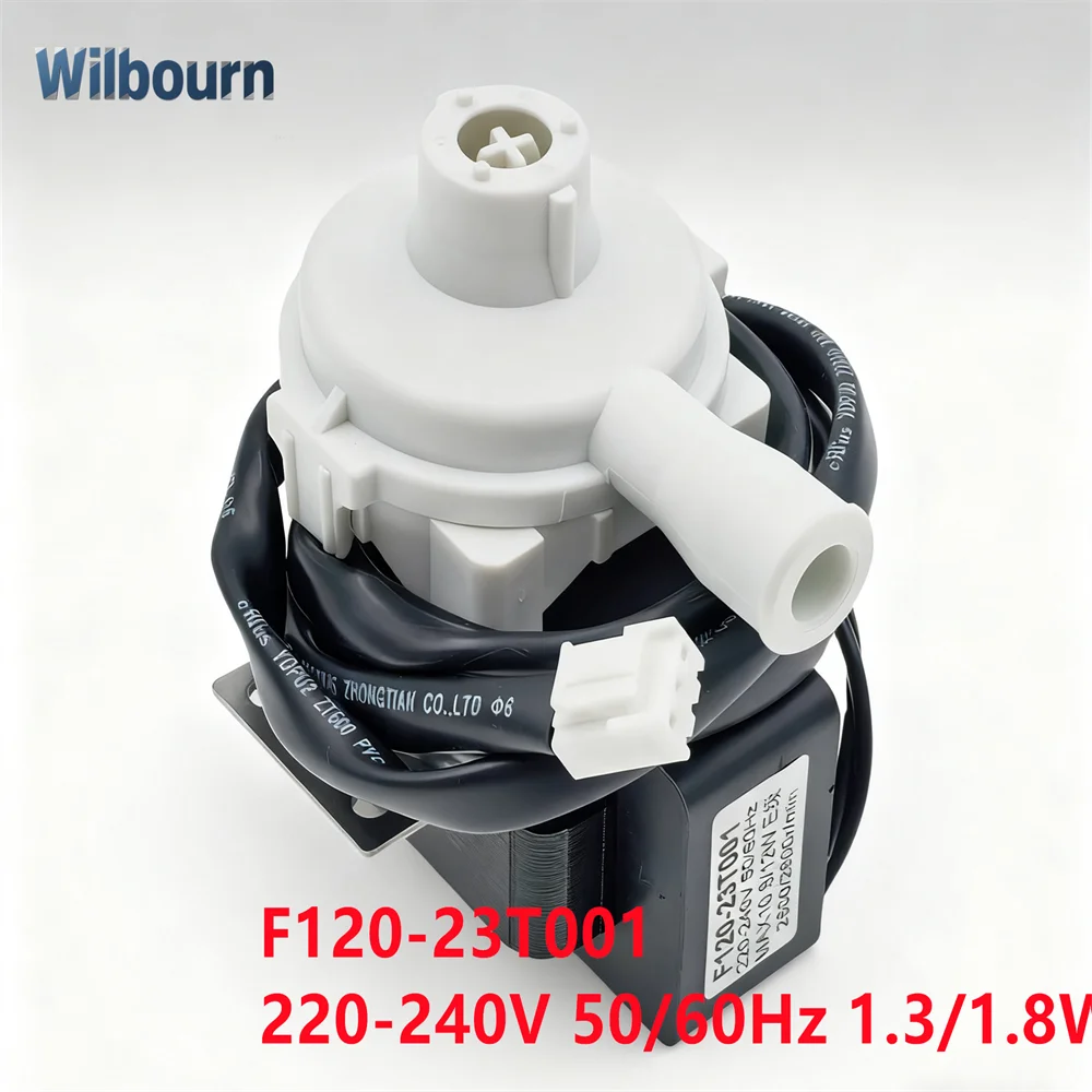 F120-23T001 220-240V 50/60Hz 1.3/1.8W 2500/2800r/min Brand new drain pump for Midea central air conditioners
F120-23T001 220-240V 50/60Hz 1.3/1.8W 2500/2800r/min Brand new drain pump for Midea central air conditioners