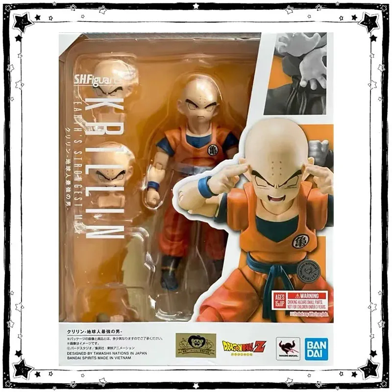 In Stock Bandai Dragon Ball Model Kit Anime Figure SHF Krillin Earth Strongest Man Anime Action Figure Collection Finished Model
In Stock Bandai Dragon Ball Model Kit Anime Figure SHF Krillin Earth Strongest Man Anime Action Figure Collection Finished Model