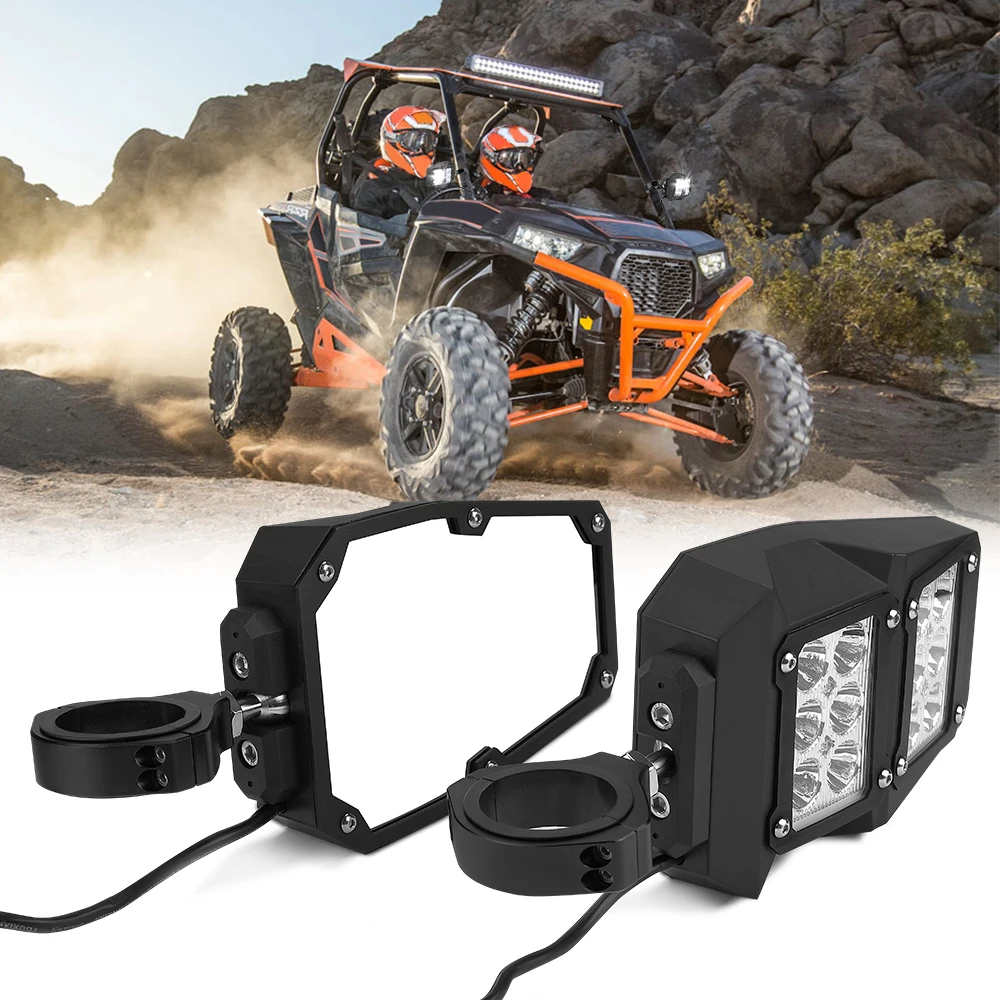 KEMIMOTO UTV Rear View Side Mirrors with Light Fit 1.75-2in Roll Bars for Can Am Maverick X3 Compatible with Polaris RZR XP 1000
KEMIMOTO UTV Rear View Side Mirrors with Light Fit 1.75-2in Roll Bars for Can Am Maverick X3 Compatible with Polaris RZR XP 1000