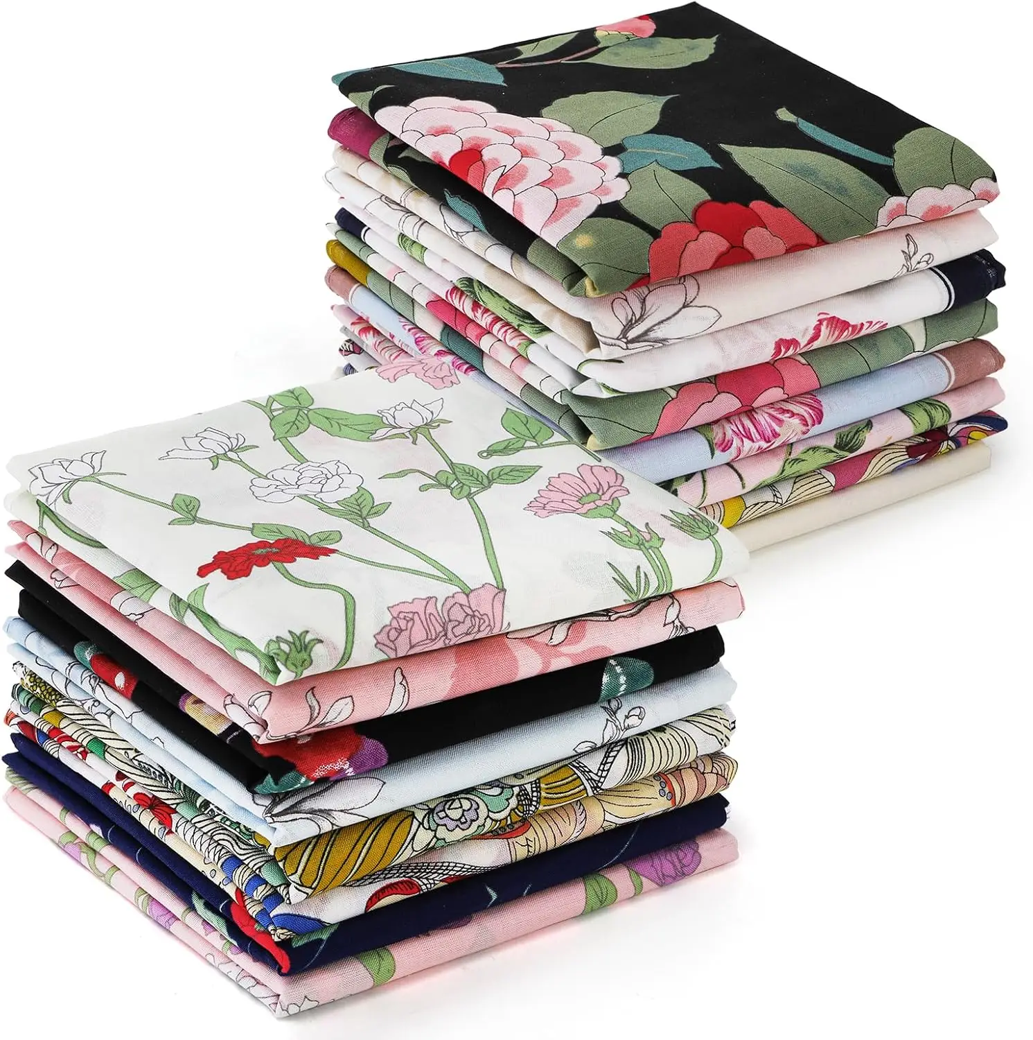16 Pack Cotton Handkerchiefs for Women, Vintage Floral Print, 17.7 Inch Soft Pure Cotton Ladies Hankies, Multi-Color Pocket Square for Gifting, Weddings, Tea Party
16 Pack Cotton Handkerchiefs for Women, Vintage Floral Print, 17.7 Inch Soft Pure Cotton Ladies Hankies, Multi-Color Pocket Square for Gifting, Weddings, Tea Party