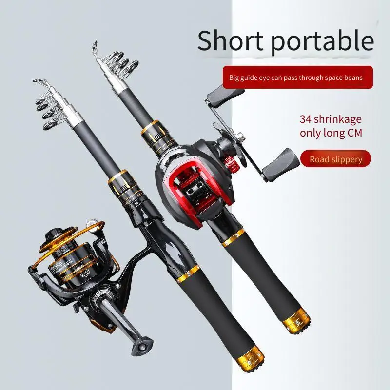 Fishing Lures Rod Telescopic Set Complete Kit for Beginners Portable Spinning Reel Clearance Fishing Gear Accessories
Fishing Lures Rod Telescopic Set Complete Kit for Beginners Portable Spinning Reel Clearance Fishing Gear Accessories
