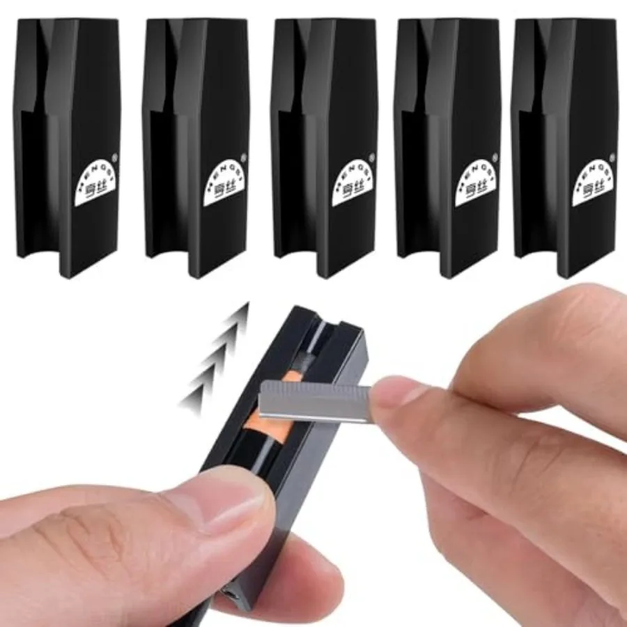 5 Pcs 2 in 1 Eyebrow Pencil Sharpener, Duckbill-Shape Eyebrow Sharpener Auxiliary Tool for Peel Off Brow Pencils
5 Pcs 2 in 1 Eyebrow Pencil Sharpener, Duckbill-Shape Eyebrow Sharpener Auxiliary Tool for Peel Off Brow Pencils