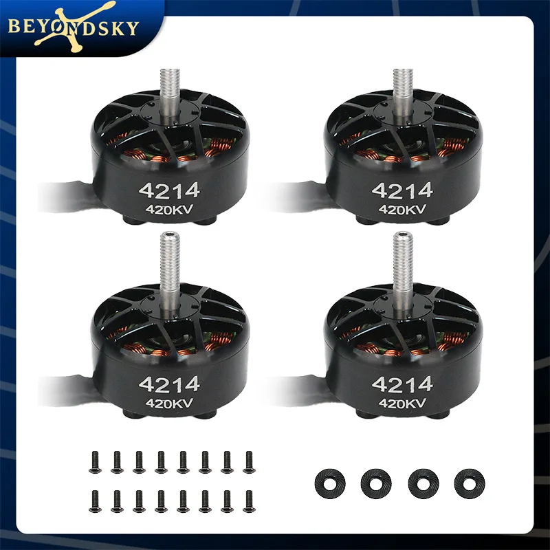 Новый 4 шт. 4214 420 кВ бесщеточный двигатель для FPV квадрокоптера 13 14 15 дюймов RC Racing Drones комплект рамка
Новый 4 шт. 4214 420 кВ бесщеточный двигатель для FPV квадрокоптера 13 14 15 дюймов RC Racing Drones комплект рамка