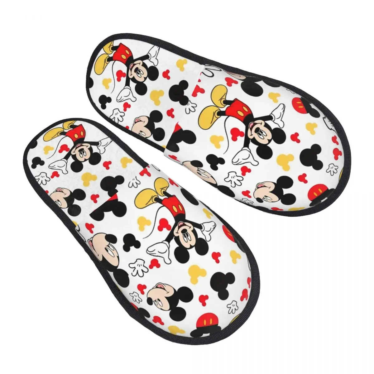 Custom Mickey Mouse Guest Slippers for Spa Women Cute Cartoon House Slipper
Custom Mickey Mouse Guest Slippers for Spa Women Cute Cartoon House Slipper