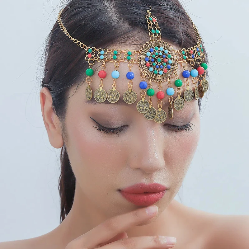 Bohemian retro ethnic style coin tassel forehead chain woman accessories hair clips headband ties hijab pinzas girls accessory
Bohemian retro ethnic style coin tassel forehead chain woman accessories hair clips headband ties hijab pinzas girls accessory