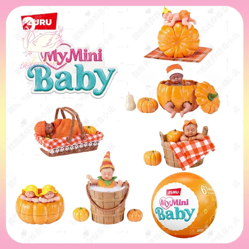 Original Zuru My Mini Baby Seies Pumpkin Baby Blind Box Imulated Baby Toy Surprise Blind Ball Collect Toys Ornament Girls Gift
Original Zuru My Mini Baby Seies Pumpkin Baby Blind Box Imulated Baby Toy Surprise Blind Ball Collect Toys Ornament Girls Gift