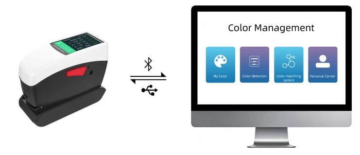CHN Spec DS526 Highly Cost-effective Color Densitometer for Printing and Packaging Industries CMYK and Spot Colors Accuracy 0.01
CHN Spec DS526 Highly Cost-effective Color Densitometer for Printing and Packaging Industries CMYK and Spot Colors Accuracy 0.01