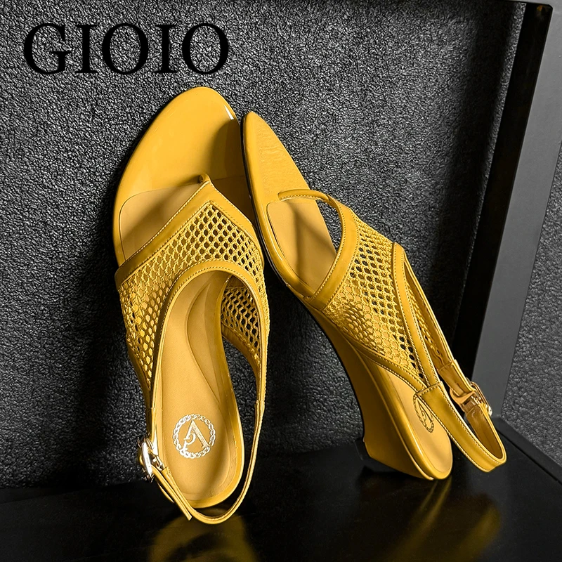 Sheepskin mesh heels genuine leather sandals Women‘s Flip-flops 2026 summer New in chunky heeled luxury designer causal dress
Sheepskin mesh heels genuine leather sandals Women‘s Flip-flops 2026 summer New in chunky heeled luxury designer causal dress